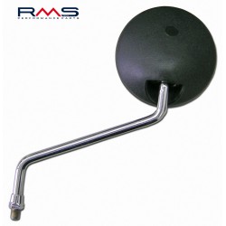 Oglinda retrovizoare RMS 122760570 stanga negru cu ax cromat