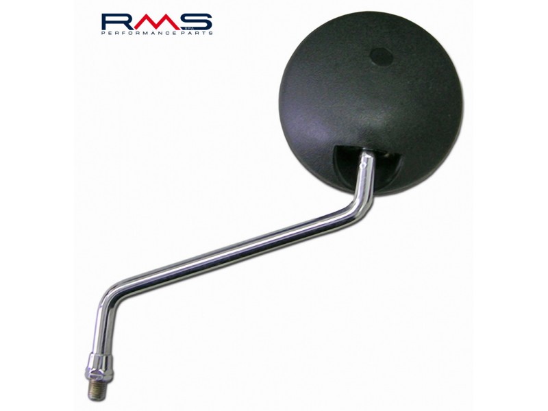Oglinda retrovizoare RMS 122760570 stanga negru cu ax cromat Oglinda retrovizoare RMS 122760570 stanga negru cu ax cromat