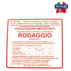 Eticheta RMS 142721030 Rosu  Eticheta RMS 142721030 Rosu