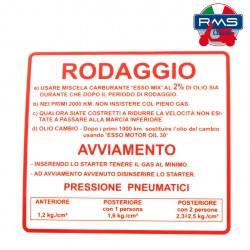 Eticheta RMS 142721050 Rosu  Eticheta RMS 142721050 Rosu