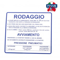 Eticheta RMS 142721070 Albastru  Eticheta RMS 142721070 Albastru