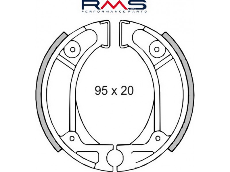 Saboti de frana RMS 225120070 Saboti de frana RMS 225120070