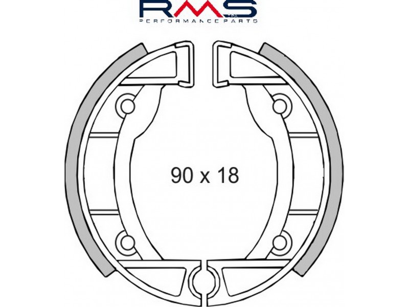 Saboti de frana RMS 225120190