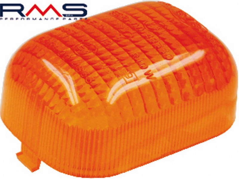 Geam semnal - stanga/dreapta spate RMS 246470050 portocaliu E-mark