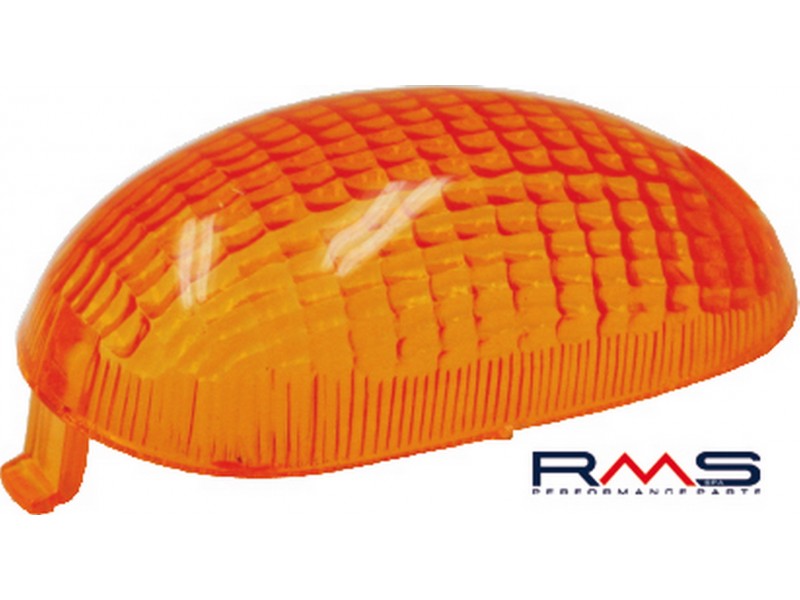Geam semnal - dreapta fata RMS 246470070 portocaliu E-mark