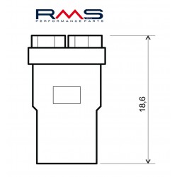 Bec RMS 246510571 Led 12V, T10 W2.1X9.5D portocaliu Bec RMS 246510571 Led 12V, T10 W2.1X9.5D portocaliu
