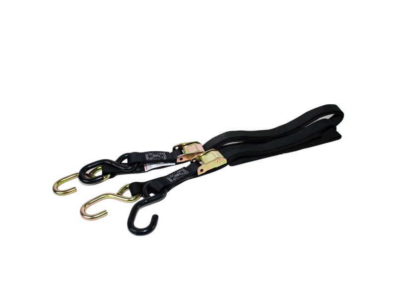 Chingi de prindere MOTION STUFF (25mm x1,8m) pereche Negru