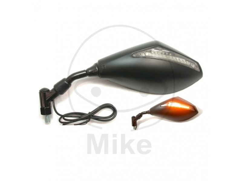 Rear view mirror with integral indicatnebo JMT ZR 0644 Negru stanga