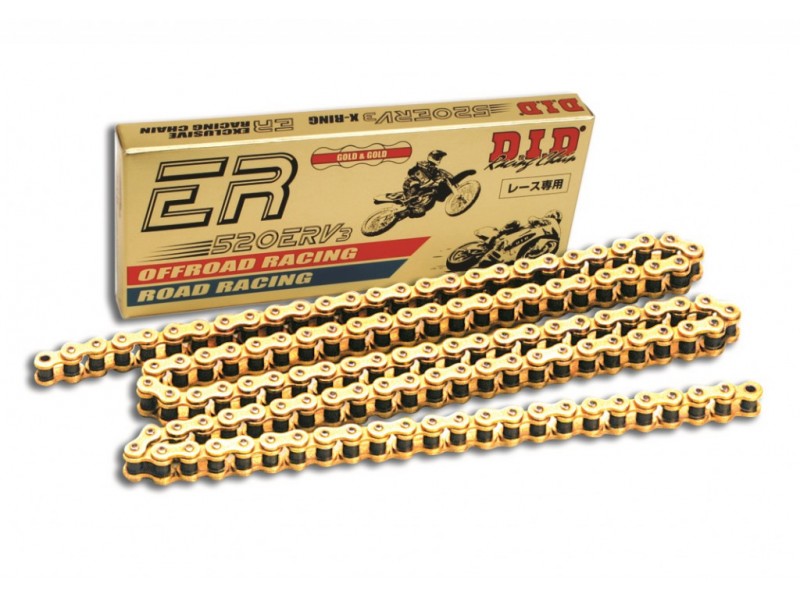 Lant de curse Exclusive D.I.D Chain 520ERV7 1920 zale Gold/Gold Lant de curse Exclusive D.I.D Chain 520ERV7 1920 zale Gold/Gold