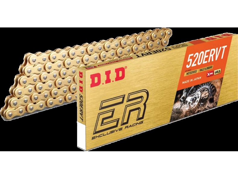 Lant de curse pt. enduro D.I.D Chain 520ERVT 1920 zale Gold/Gold Lant de curse pt. enduro D.I.D Chain 520ERVT 1920 zale Gold/Gold