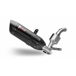 Sistem de evacuare complet 1x1 MIVV SUONO KT.012.L9 Steel Black Sistem de evacuare complet 1x1 MIVV SUONO KT.012.L9 Steel Black
