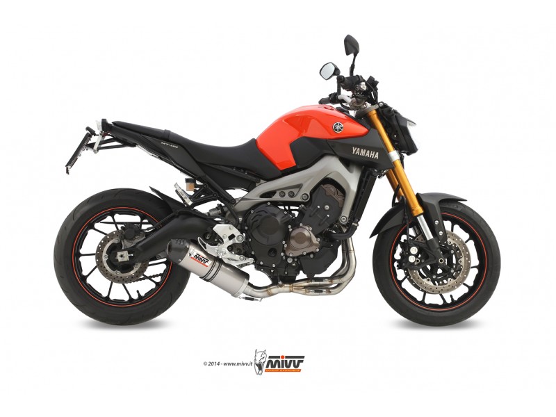 Full exhaust system 3x1 MIVV OVAL Y.042.L4C Titan / Capac Carbon Full exhaust system 3x1 MIVV OVAL Y.042.L4C Titan / Capac Carbon