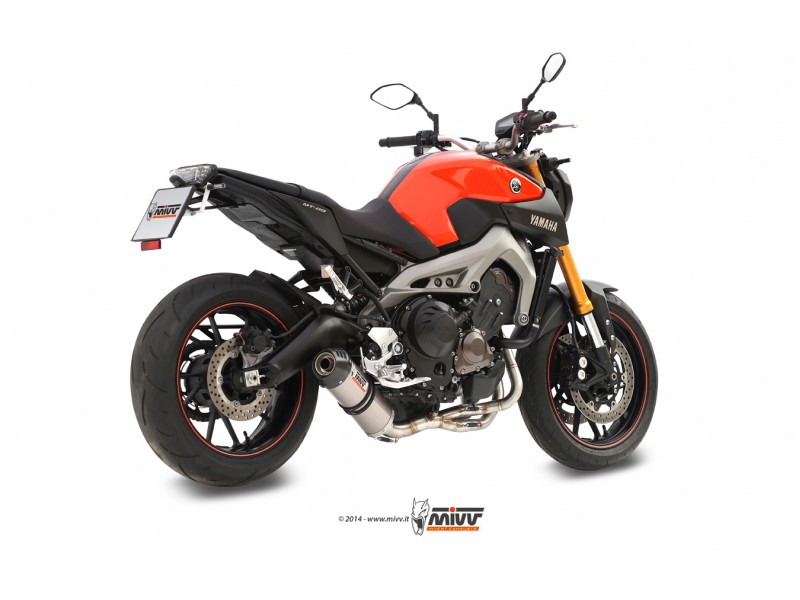 Full exhaust system 3x1 MIVV OVAL Y.042.L4C Titan / Capac Carbon Full exhaust system 3x1 MIVV OVAL Y.042.L4C Titan / Capac Carbon