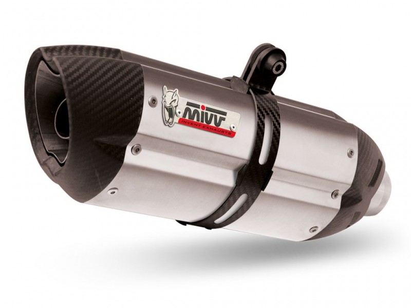 Full exhaust system 3x1 MIVV SUONO Y.042.L7 Otel inoxidabil / Capac Carbon Full exhaust system 3x1 MIVV SUONO Y.042.L7 Otel inoxidabil / Capac Carbon