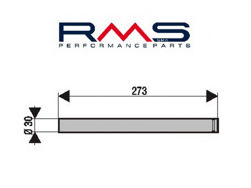 Steering stem RMS 121580070