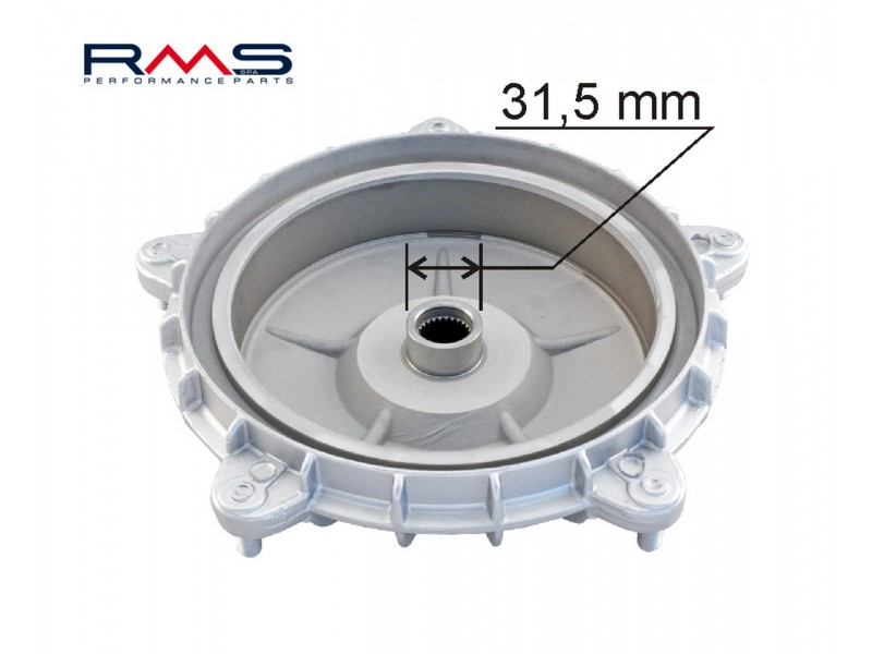 Brake drum RMS 225085080 spate