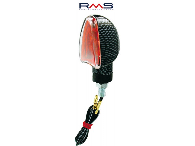 Semnal RMS 246480020 carbon look, transparent lens E-mark