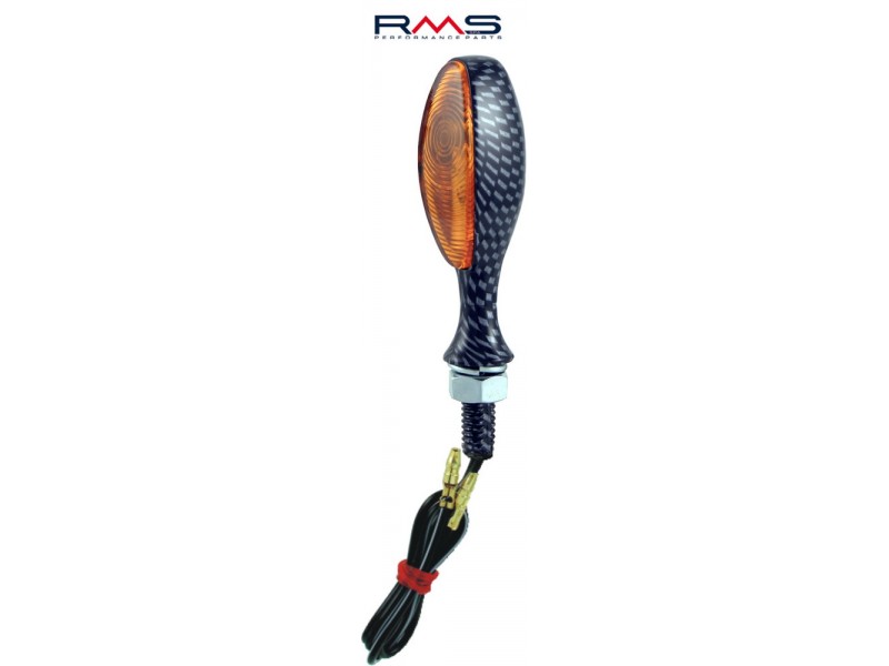 Semnal RMS 246480070 carbon look, orange lens