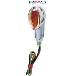 Semnal RMS 246480120 chromed look, transparent lens E-mark Semnal RMS 246480120 chromed look, transparent lens E-mark