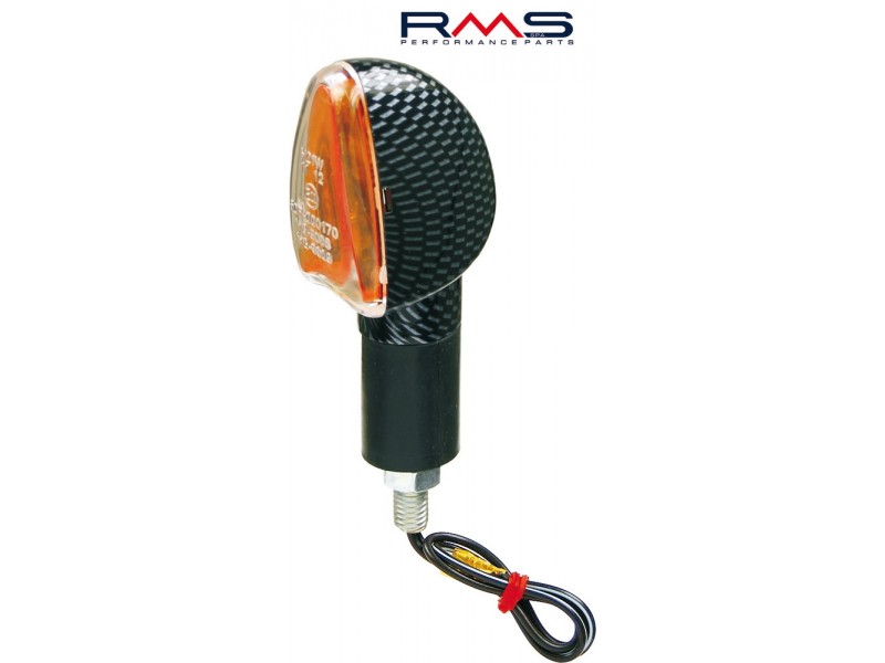 Semnal RMS 246480140 carbon look, transparent lens E-mark