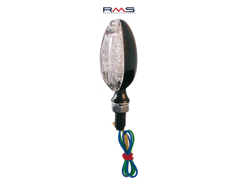 Semnal RMS 246480155 black look, transparent lens E-mark