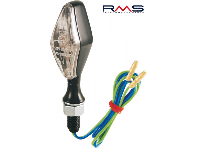 Semnal RMS 246480211 black look, transparent lens E-mark