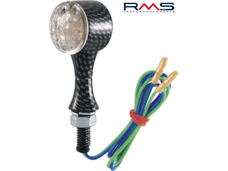 Semnal RMS 246480228 carbon look, transparent lens E-mark