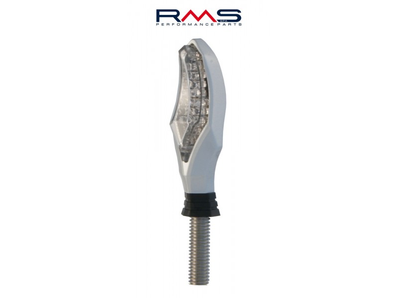 Semnal RMS 246480381 silver look, transparent lens E-mark