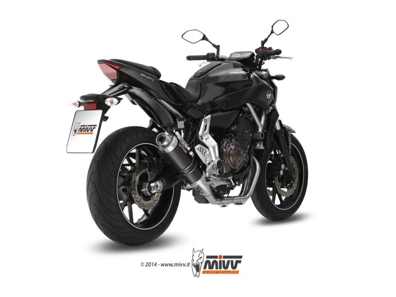 Sistem de evacuare complet 2x1 MIVV GP Y.045.L2S Carbon d105 Sistem de evacuare complet 2x1 MIVV GP Y.045.L2S Carbon d105