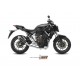 Sistem de evacuare complet 2x1 MIVV GP Y.045.LXB Steel Black d105