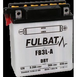 Baterie conventionala FULBAT FB3L-A  (YB3L-A) include electrolit Baterie conventionala FULBAT FB3L-A  (YB3L-A) include electrolit