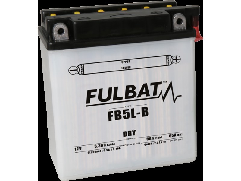 Baterie conventionala FULBAT FB5L-B (YB5L-B) include electrolit Baterie conventionala FULBAT FB5L-B (YB5L-B) include electrolit