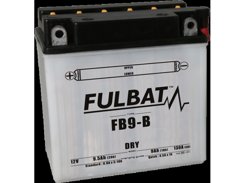 Baterie conventionala FULBAT FB9-B (YB9-B) include electrolit Baterie conventionala FULBAT FB9-B (YB9-B) include electrolit