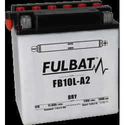 Baterie conventionala FULBAT FB10L-A2  (YB10L-A2) include electrolit Baterie conventionala FULBAT FB10L-A2  (YB10L-A2) include electrolit