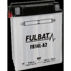 Baterie conventionala FULBAT FB14L-A2  (YB14L-A2) include electrolit Baterie conventionala FULBAT FB14L-A2  (YB14L-A2) include electrolit