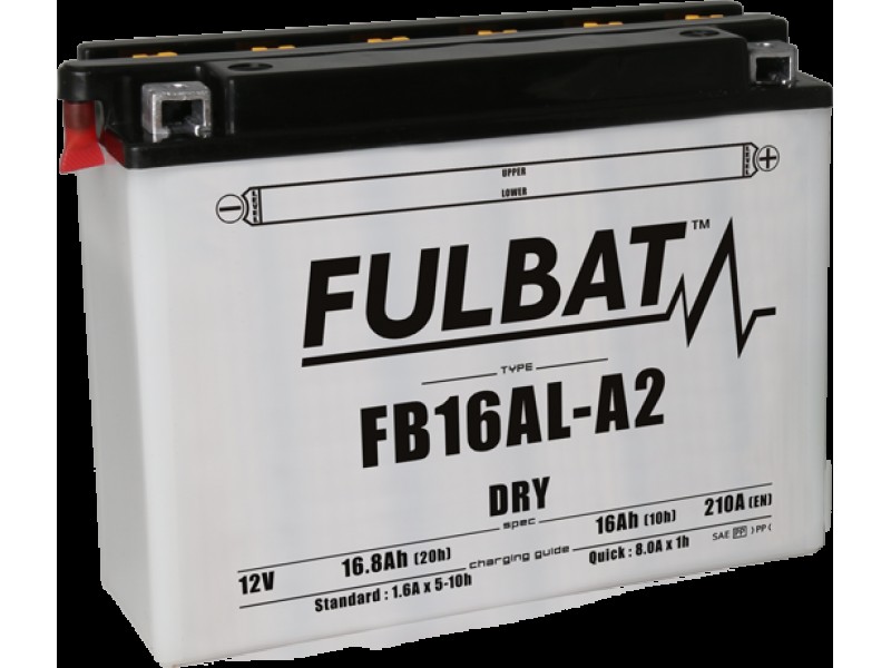 Baterie conventionala FULBAT FB16AL-A2 (YB16AL-A2) include electrolit Baterie conventionala FULBAT FB16AL-A2 (YB16AL-A2) include electrolit