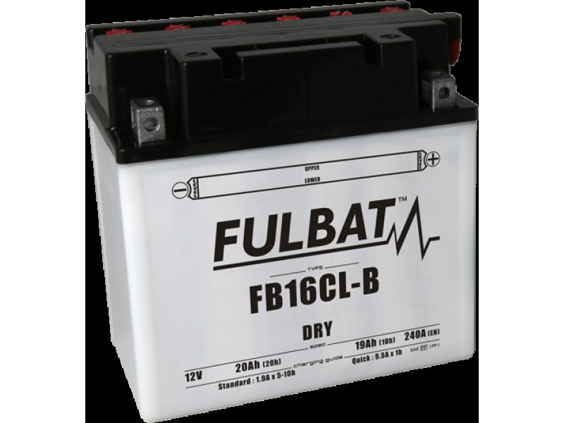 Baterie conventionala FULBAT FB16CL-B (YB16CL-B) include electrolit Baterie conventionala FULBAT FB16CL-B (YB16CL-B) include electrolit