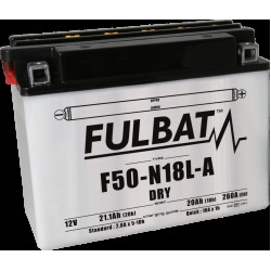 Baterie conventionala FULBAT F50-N18L-A  (Y50-N18L-A) include electrolit Baterie conventionala FULBAT F50-N18L-A  (Y50-N18L-A) include electrolit