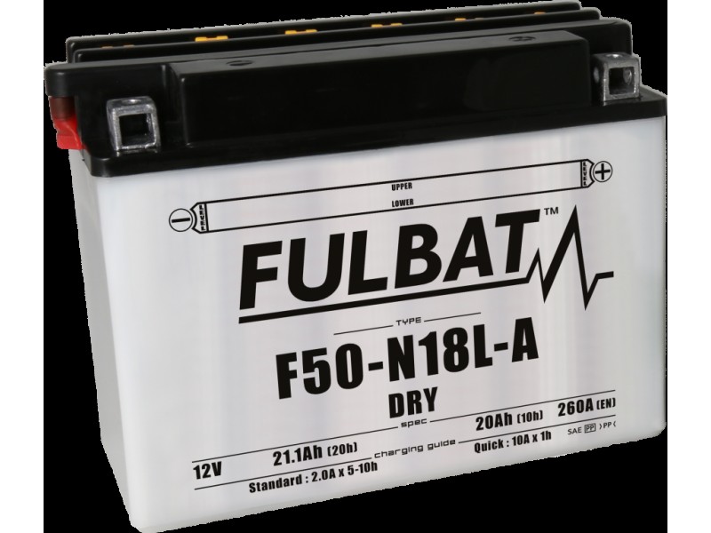 Baterie conventionala FULBAT F50-N18L-A (Y50-N18L-A) include electrolit Baterie conventionala FULBAT F50-N18L-A (Y50-N18L-A) include electrolit