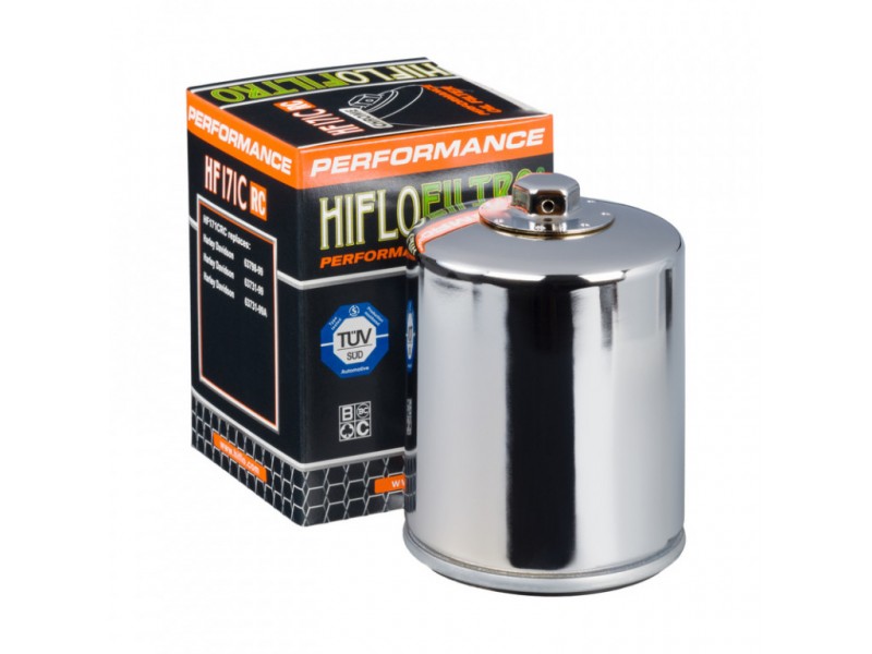 Filtru de ulei HIFLOFILTRO HF170CRC Race Cromat Filtru de ulei HIFLOFILTRO HF170CRC Race Cromat
