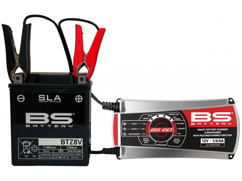 Incarcator de baterii BS-BATTERY PRO SMART BS60 12V 1/4/6A