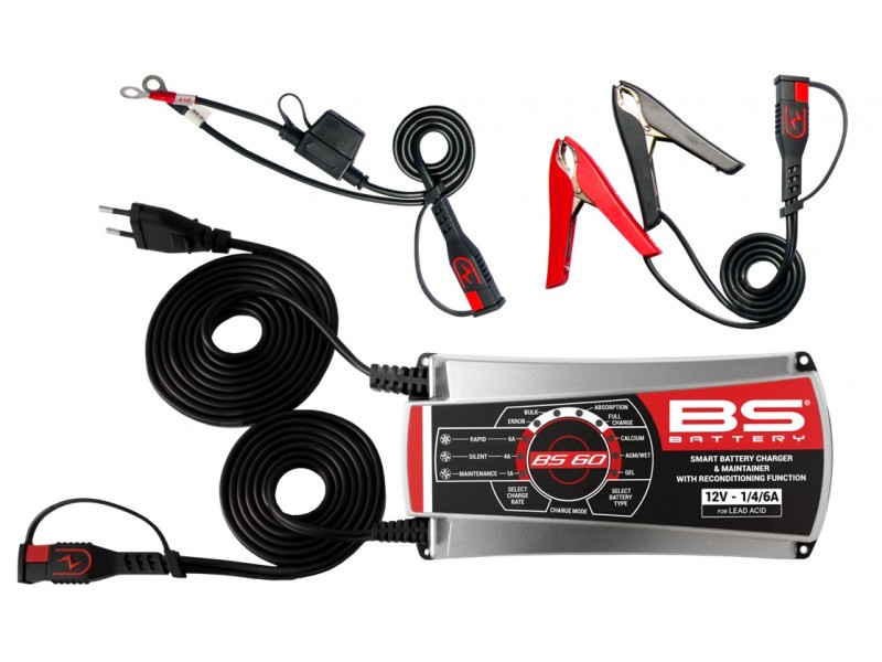 Incarcator de baterii BS-BATTERY PRO SMART BS60 12V 1/4/6A