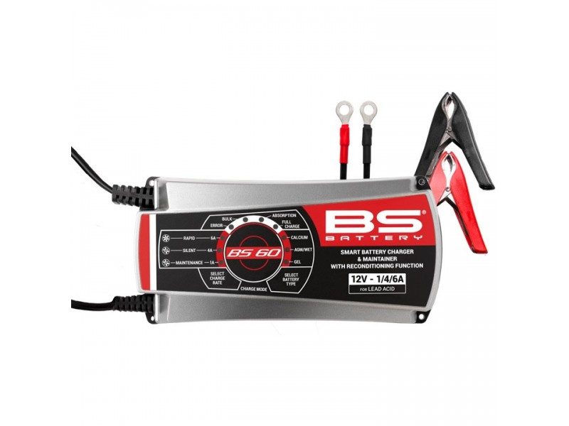 Incarcator de baterii BS-BATTERY PRO SMART BS60 12V 1/4/6A