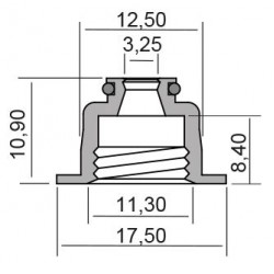Oil seal RMS 100669200 valve stem Oil seal RMS 100669200 valve stem