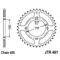 Foaie spate JT JTR 461-51 51T, 420 Foaie spate JT JTR 461-51 51T, 420