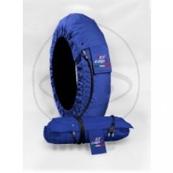 Tyre warmer JMT CAPIT suprema blue Front 120/17 Rear 200/16-17´´ Tyre warmer JMT CAPIT suprema blue Front 120/17 Rear 200/16-17´´