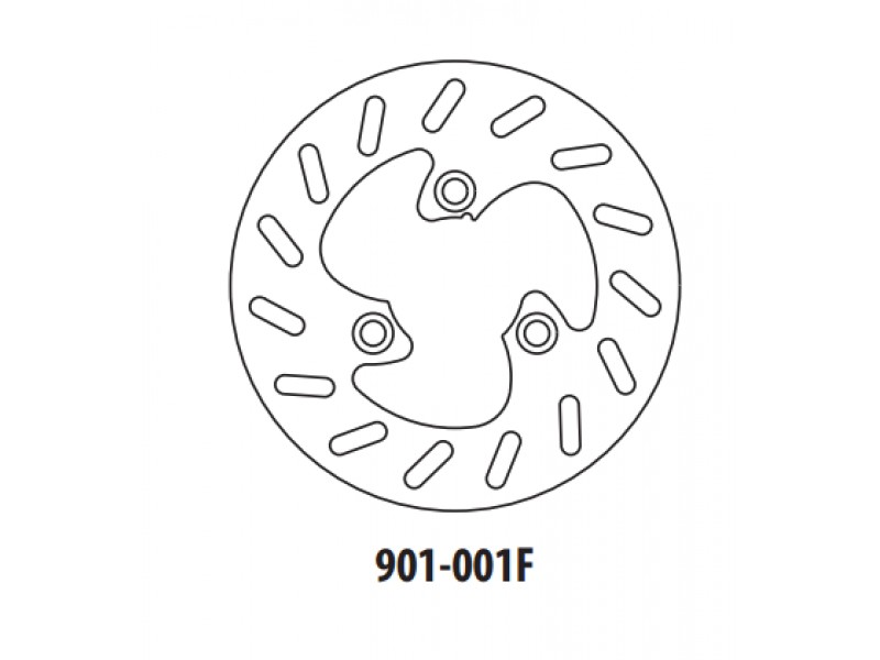 Disc de frana GOLDFREN 901-001F fata 190 mm Disc de frana GOLDFREN 901-001F fata 190 mm