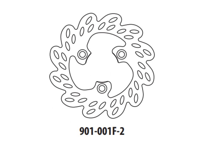 Disc de frana GOLDFREN 901-001F-2 fata 190 mm Disc de frana GOLDFREN 901-001F-2 fata 190 mm
