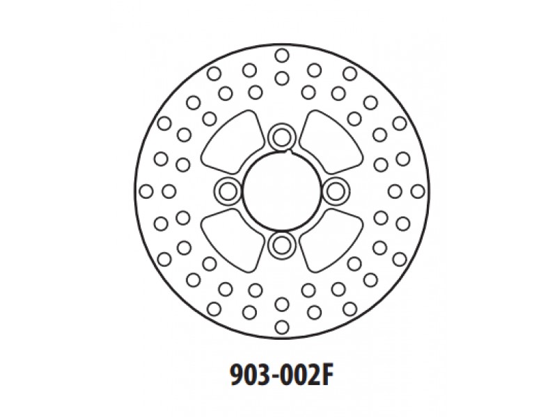 Disc de frana GOLDFREN 903-002F fata 180,5 mm