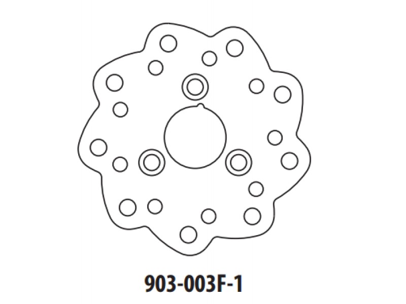 Disc de frana GOLDFREN 903-003F-1 fata 155 mm